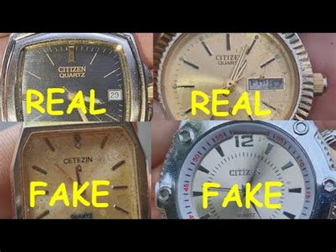 7 steps spot fake citizen watch|is my citizen watch genuine.